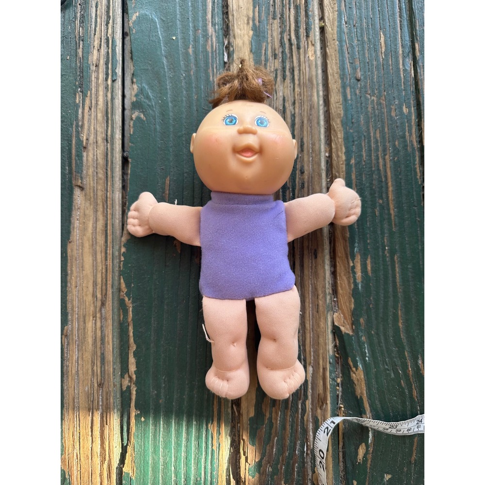 Cabbage Patch Kids Fairies 2008 Play Along Mini Plush Doll Blue Eyes 8"